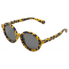 Lunettes de soleil Kiddos Lou Pattern yellow blue (3-5 ans) - Komono