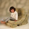 Fauteuil Moon Terrazzo Moss  par Wigiwama