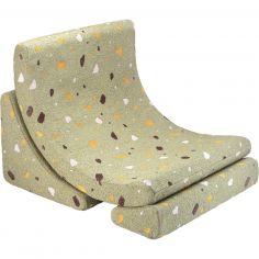 Fauteuil Moon Terrazzo Moss - Wigiwama