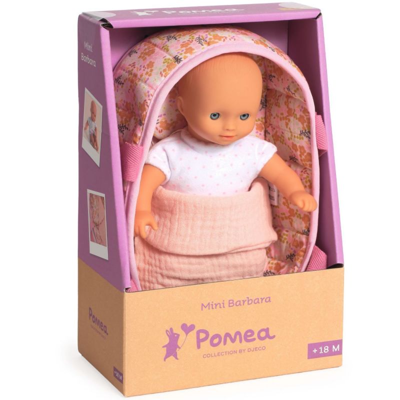 Couffin avec poupée mini Barbara Djeco Packaging 5