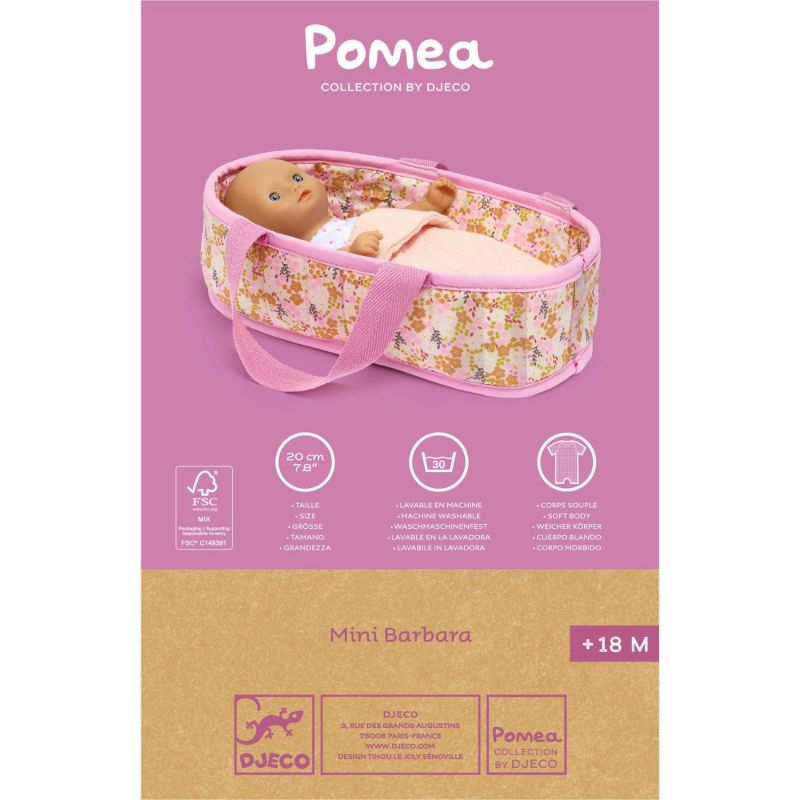 Couffin avec poupée mini Barbara Djeco Packaging 6
