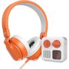 Casque audio orange  par Yoto