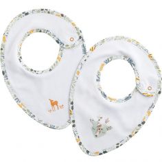 Lot de 2 bavoirs Promenons-nous - Sauthon