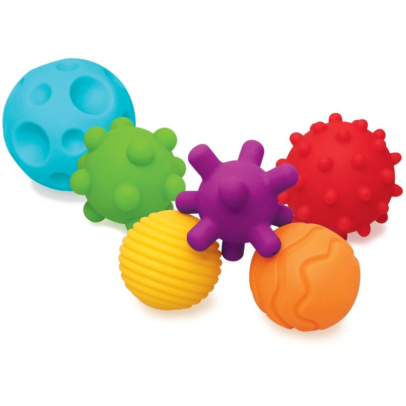 Balles Sensory (6 pièces) Infantino Produit 1 grande taille