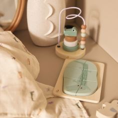 Boulier en bois avec tour à empiler Jungle Jambo Croco