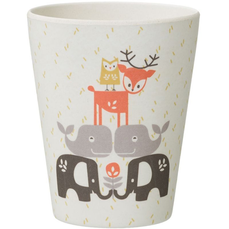 Gobelet en bambou Animaux (200 ml) Fresk