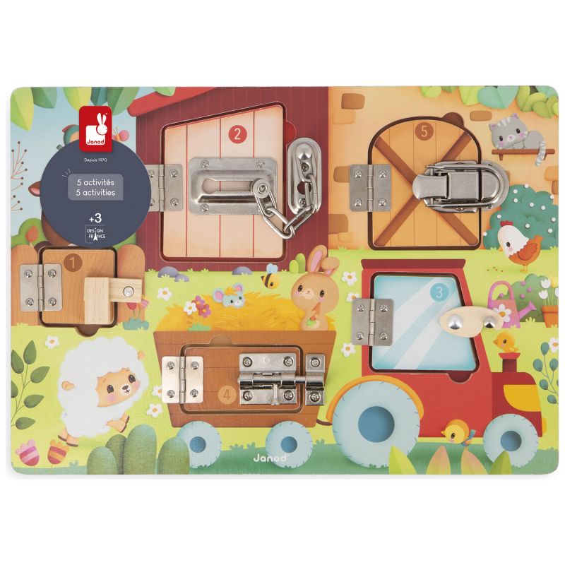 Planche à verrous Ferme Janod Packaging 9