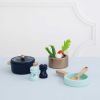 Ensemble de casseroles et poëles en bois FSC Le Toy Van Ambiance 8