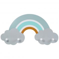 Porte-manteau mural arc-en-ciel Finn - Kindsgut