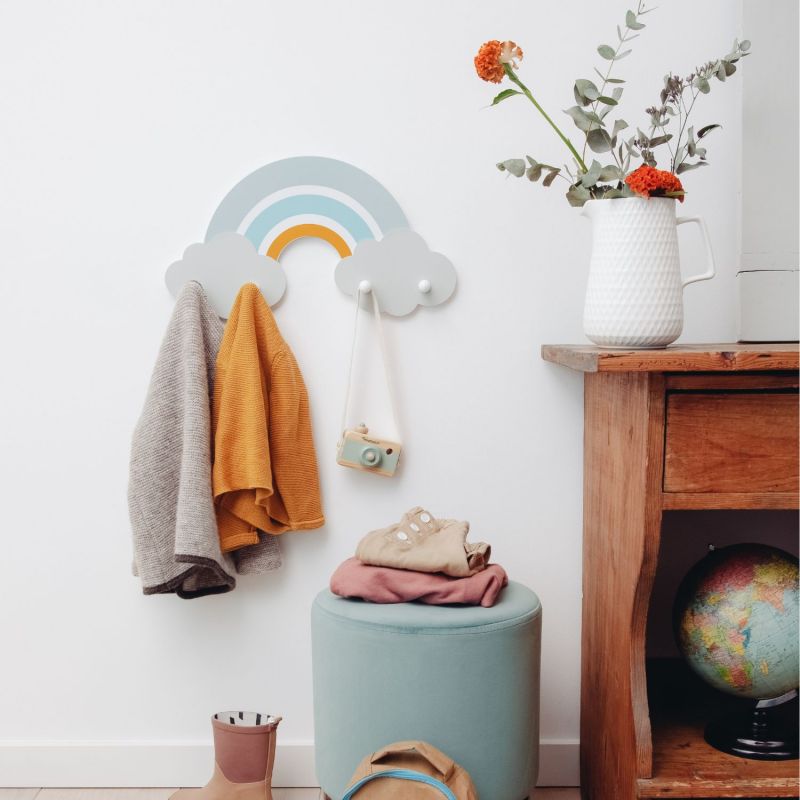 Porte-manteau mural arc-en-ciel Finn Kindsgut Ambiance 2