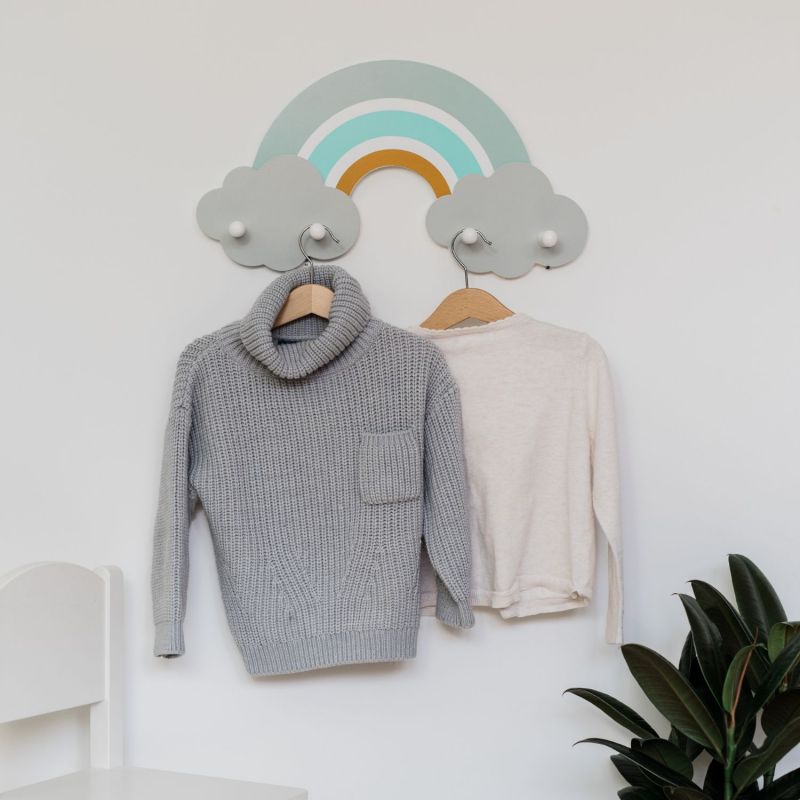 Porte-manteau mural arc-en-ciel Finn Kindsgut Ambiance 6