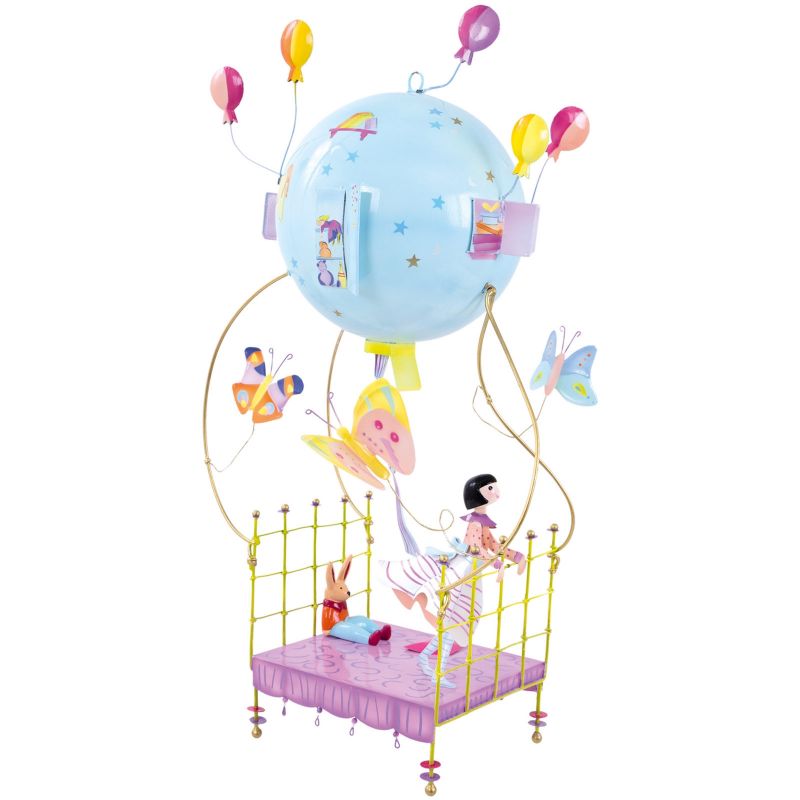 Mobile décoratif Schlumpeter La petite fille au lit volant L'oiseau bateau