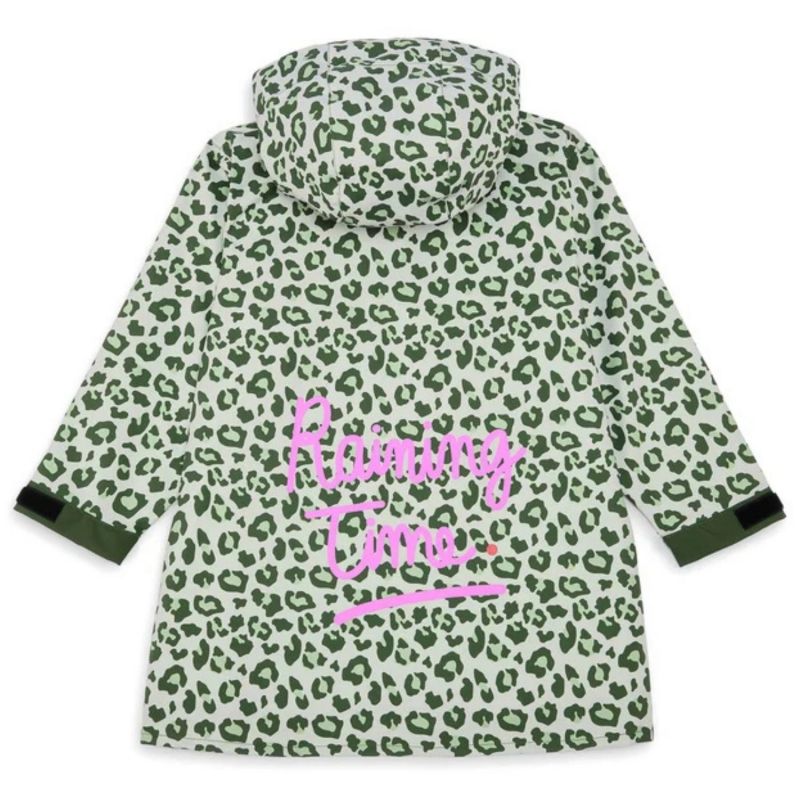 Poncho de pluie Green Léopard (4-6 ans) Hello Hossy Produit 3