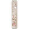 Toise en bois Lapin doudou rose - Charlie et Suzie