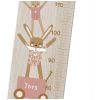 Toise en bois Lapin doudou rose Charlie et Suzie Produit 3