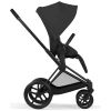 Duo PRIAM 2026 Poussette tout-terrain avec nacelle pliable et Châssis Matt Black Sepia Black Cybex Produit 6