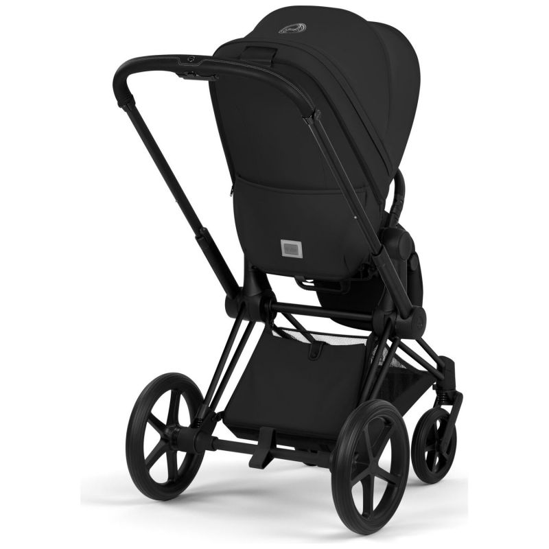 Duo PRIAM 2026 Poussette tout-terrain avec nacelle pliable et Châssis Matt Black Sepia Black Cybex Produit 5