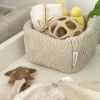 Panier de toilette Sierra Warm Linen (18 x 18 cm) Baby's Only Ambiance 3