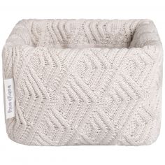 Panier de toilette Sierra Warm Linen (18 x 18 cm) - Baby's Only