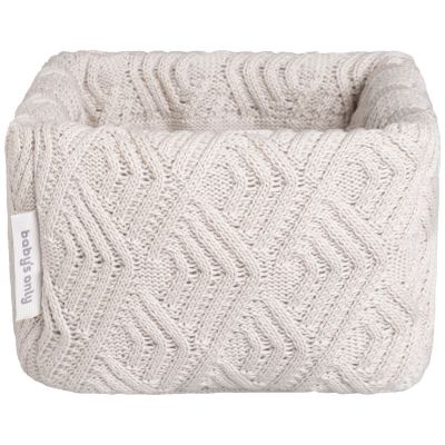 Panier de toilette Sierra Warm Linen (18 x 18 cm) Baby's Only