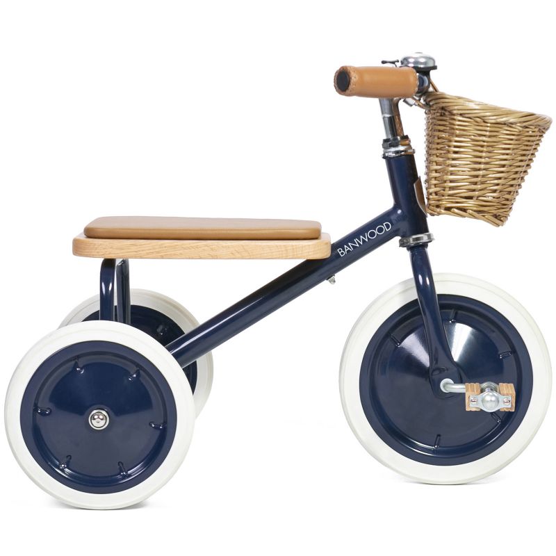 Tricycle Vintage bleu marine Banwood Produit 3