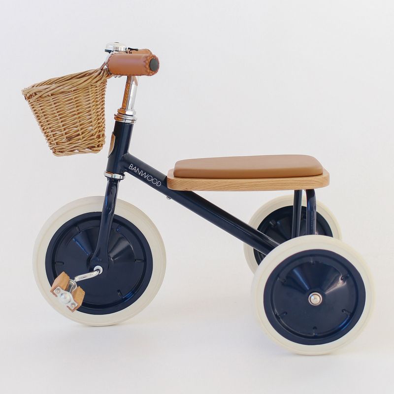 Tricycle Vintage bleu marine Banwood Produit 8