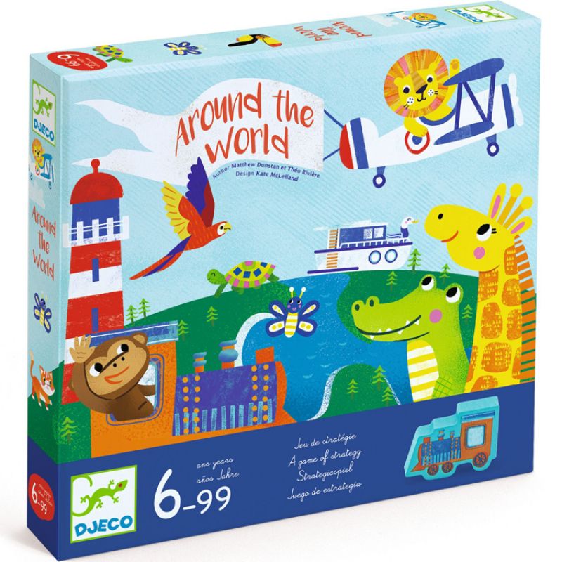 Jeu de stratégie Around the world Djeco