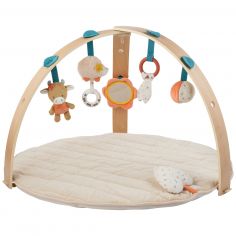 Tapis d'éveil avec arches en bois Mila, Zoé et Lana - Nattou