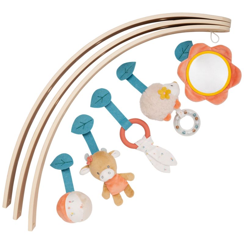 Tapis d'éveil avec arches en bois Mila, Zoé et Lana Nattou Produit 3