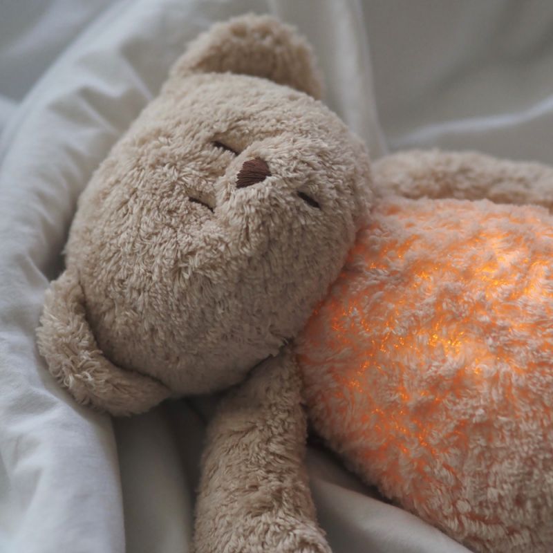 Peluche veilleuse Ours sable 2.0 - Reconditionné Moonie Produit 4