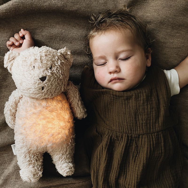 Peluche veilleuse Ours sable 2.0 - Reconditionné Moonie Produit 5