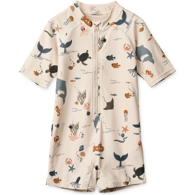 Combinaison maillot de bain Max Sea Creature (12-18 mois) Liewood