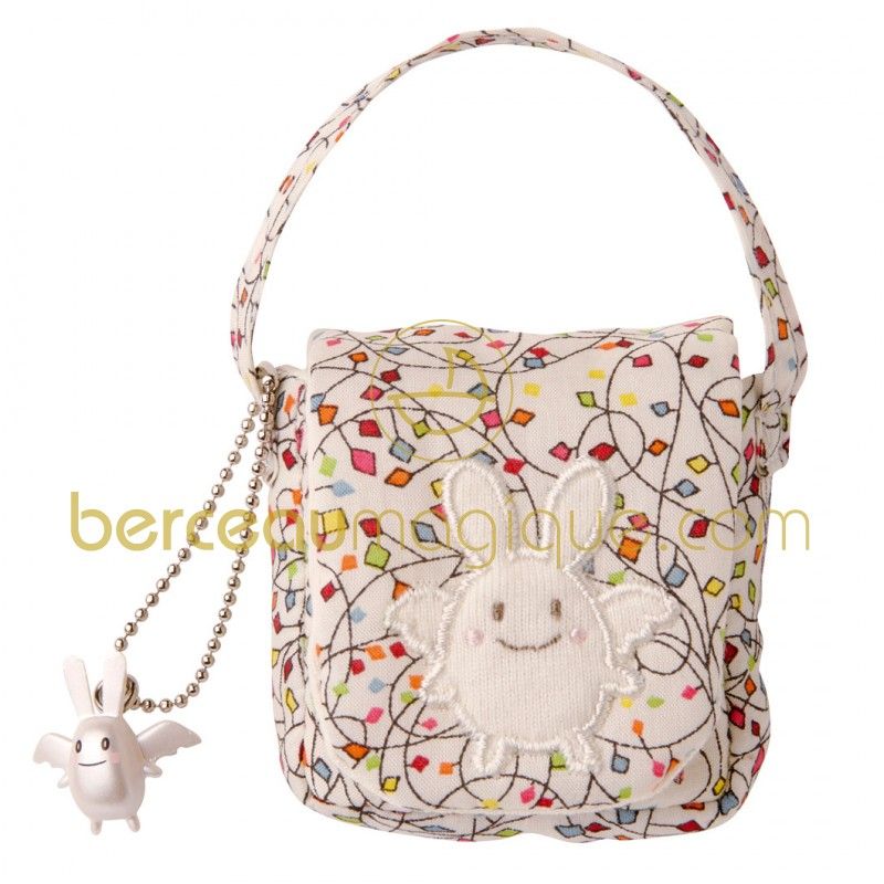 Mini pochette ange lapin Liberty 92 Trousselier