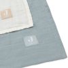 Lot de 2 maxi-langes en coton Sea Green/Ivory (115 x 115 cm) Jollein Produit 4