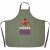 Variation Vert d'eau, violet, beige du produit Tablier Kawai Cupcake (6-12 ans) de la marque L'oiseau bateau