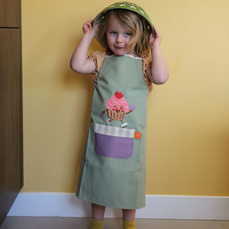 Tablier Kawai Cupcake (6-12 ans) L'oiseau bateau Ambiance 4
