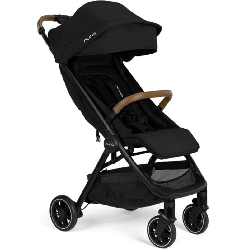 Poussette Trvl Caviar noir Nuna