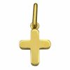 Petite croix  10 x 10 mm (or jaune 750°) - Premiers Bijoux