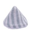 Lot de 4 cônes en gaze de coton rayé vert de gris et mousse de lait BB & Co Produit 2