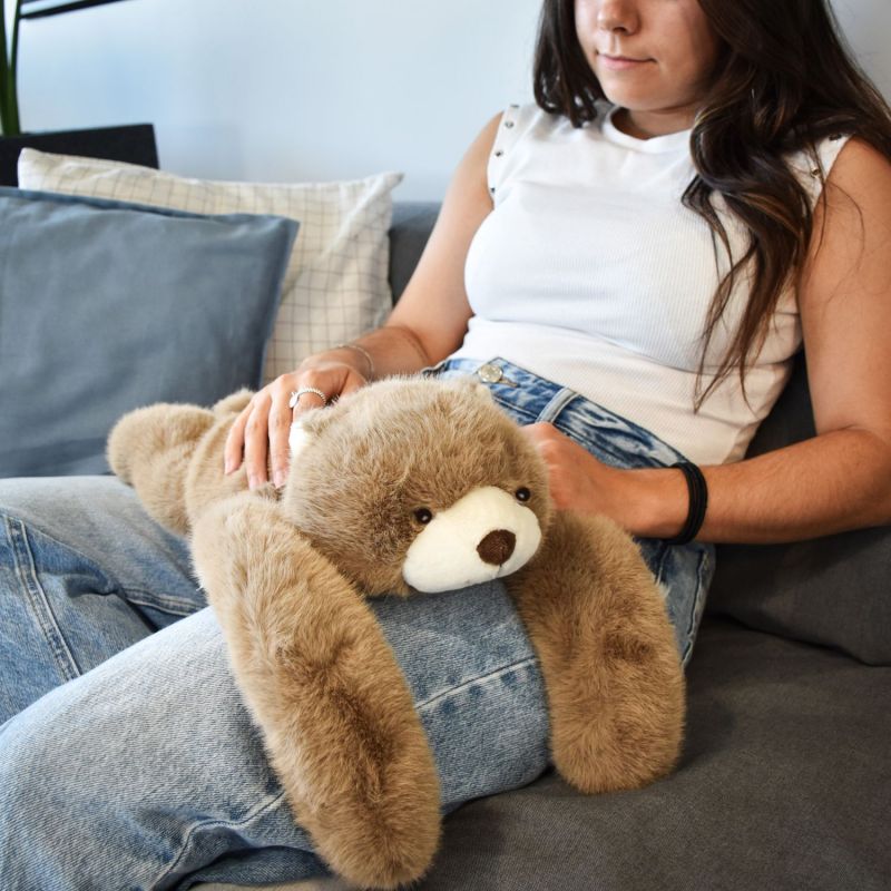 Peluche ours marron lesté PODCOLL (40 cm) Histoire d'Ours Produit 4