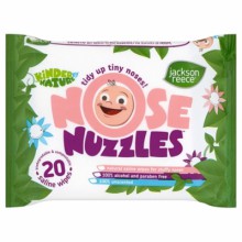 Lingettes naturelles pour le nez Noses Nuzzles (20 lingettes)  par Jackson Reece