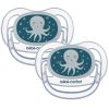Lot de 2 sucettes physiologiques phosphorescentes Air confort Octopus (6-18 mois) - Bébé Confort