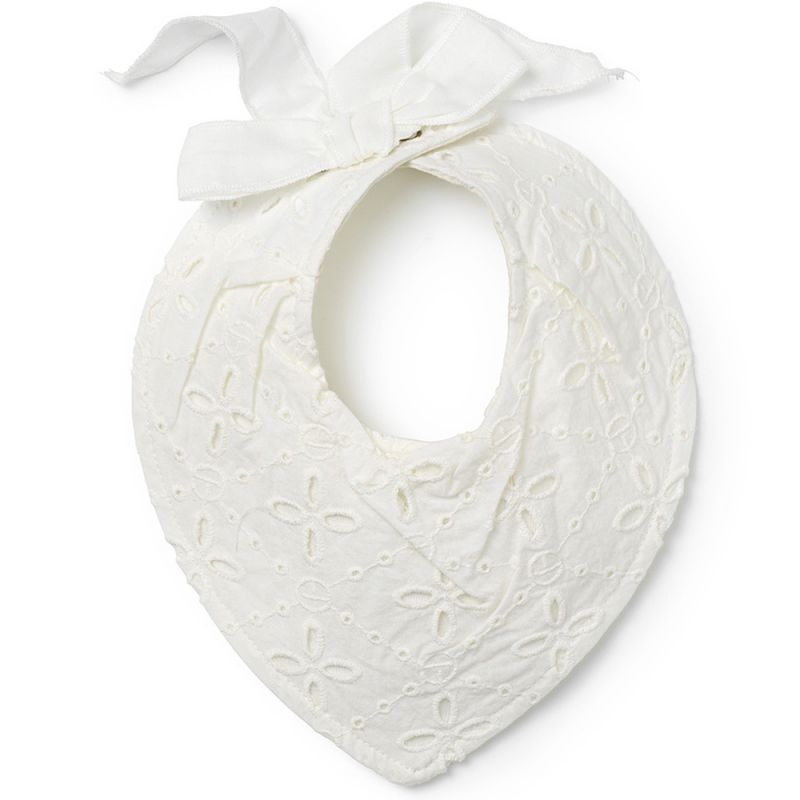 Bavoir bandana broderie anglaise Embroidery Elodie Details Produit 1 grande taille