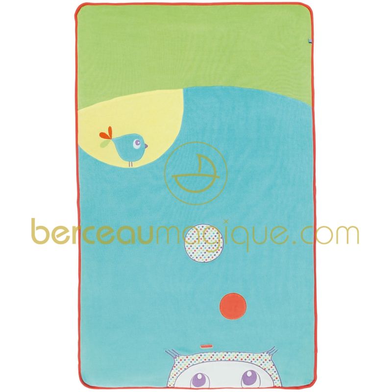 Couvre lit Un monde de couleurs (pour lit 60 x 120 cm) Sucre d'orge