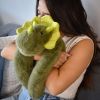 Peluche dinosaure vert lesté PODCOLL (40 cm) Histoire d'Ours Ambiance 6