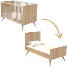 Lit évolutif Little big bed Seventies (70 x 140 cm) - Sauthon mobilier