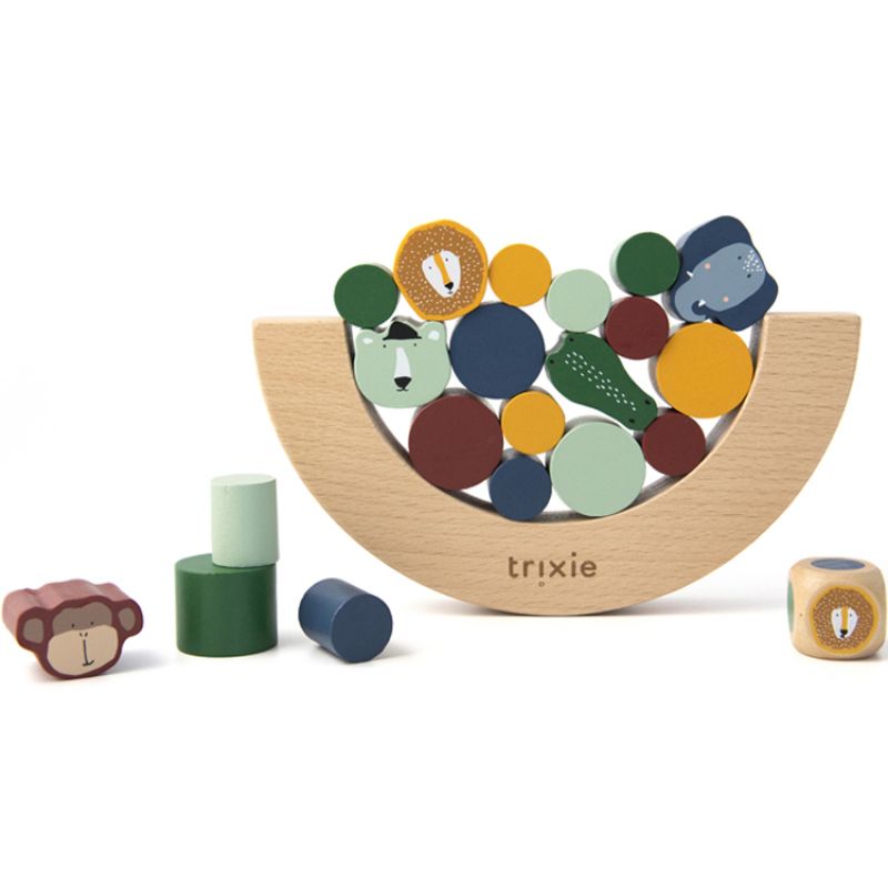 Jeu d'équilibre en bois Animaux Trixie