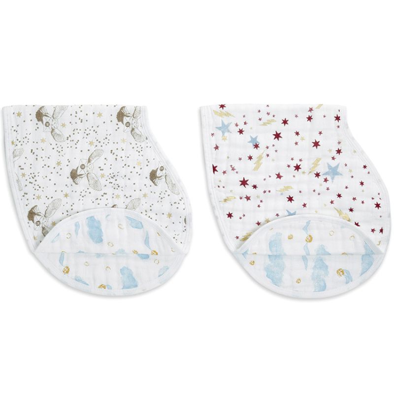 Lot de 2 bavoirs protection d'épaule Harry Potter aden + anais
