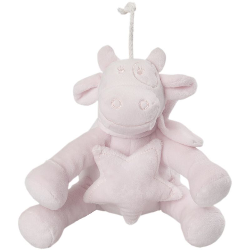 Peluche musicale Lola rose cocon à suspendre (18 cm) Noukie's