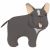 Variation Gris du produit Coussin Jimmy (34x27 cm) de la marque Lorena Canals